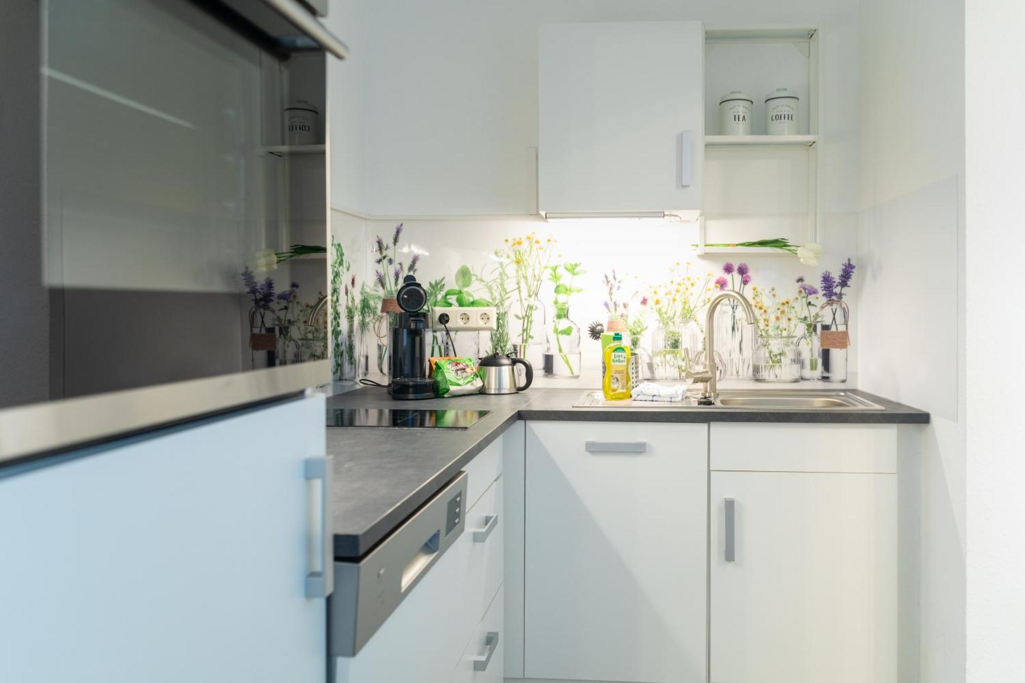 Home Shanti - Studio, Suedvorstadt, Balkon, Tv 莱比锡 外观 照片